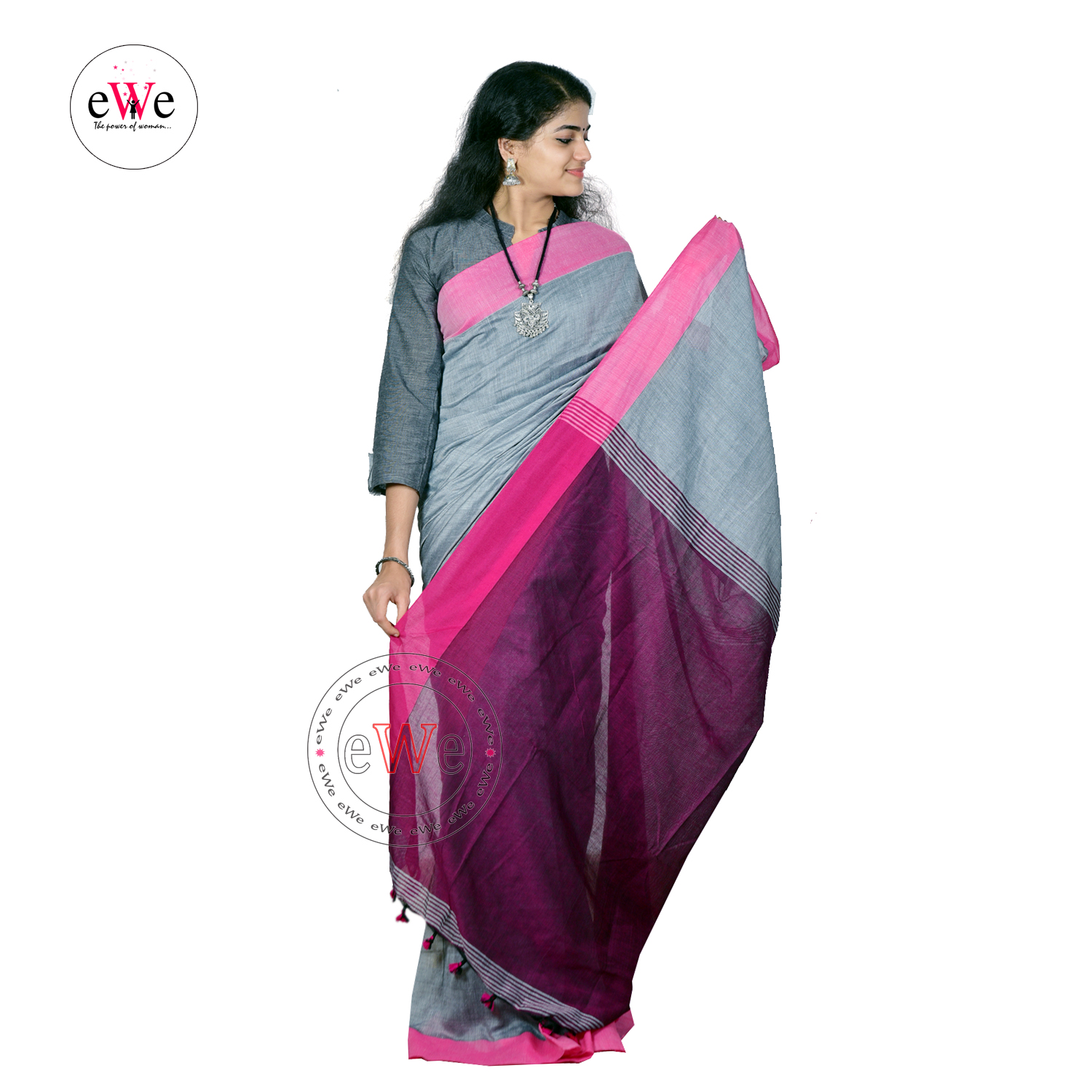 Khadi Design Saree