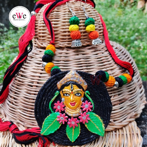 Handmade Jute Traditional Necklace Sets [ehlihjy3009]
